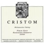Cristom Sommers Reserve Pinot Noir 2009 Front Label