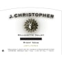 J. Christopher Willamette Valley Pinot Noir 2012 Front Label