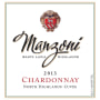 Manzoni Chardonnay 2013 Front Label
