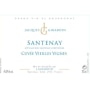 Domaine Jacques Girardin Santenay Cuvee Vieilles Vignes 2012 Front Label