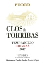 Bodegas Pinord Clos de Torribas Crianza 2007 Front Label