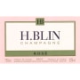 H. Blin Rose Front Label