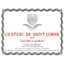 Chateau de Saint Cosme Cotes du Rhone Les Deux Albion 2013 Front Label