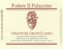 Podere Il Palazzino Vin Santo del Chianti Classico 2000 Front Label