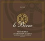 Le Berne Vino Nobile di Montepulciano 2012 Front Label
