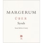Margerum Uber Syrah 2012 Front Label