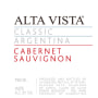 Alta Vista Classic Cabernet Sauvignon 2012 Front Label