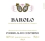 Aldo Conterno Barolo 2008 Front Label