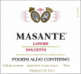 Aldo Conterno Masante Langhe Dolcetto 2011 Front Label