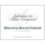 Domaine Normand Macon La Roche Vineuse 2014 Front Label