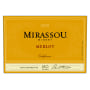Mirassou Merlot 2013 Front Label