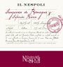 Poderi dal Nespoli Sangiovese di Romagna Superiore Riserva Il Nespoli 2010 Front Label