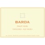 Bodega Chacra Barda Pinot Noir 2013 Front Label