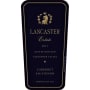 Lancaster Estate Cabernet Sauvignon 2011 Front Label