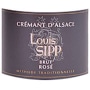 Louis Sipp Cremant Brut Rose Front Label