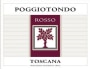 Poggiotondo Toscana Rosso 2014 Front Label