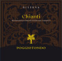 Poggiotondo Chianti Riserva 2009 Front Label