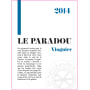 Le Paradou Viognier 2014 Front Label