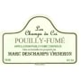 Marc Deschamps Pouilly-Fume Les Champs de Cri 2012 Front Label