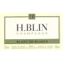 H. Blin Blanc de Blancs Front Label