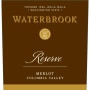 Waterbrook Reserve Merlot 2012 Front Label