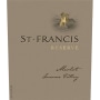 St. Francis Reserve Merlot 2012 Front Label