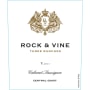 Rock & Vine Cabernet Sauvignon 2013 Front Label