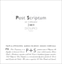 Prats & Symington Post Scriptum de Chryseia Douro 2009 Front Label