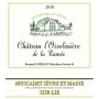 Chereau Carre l'Oiseliniere Muscadet Sevre et Maine 2013 Front Label