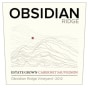 Obsidian Ridge Cabernet Sauvignon 2012 Front Label