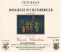 Domaines Schlumberger Cuvee Christine VT Gewurztraminer 1996 Front Label