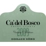 Ca' del Bosco Dosage Zero Brut 2009 Front Label