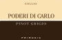 Primosic Poderi di Carlo Pinot Grigio 2008 Front Label
