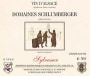 Domaines Schlumberger Sylvaner 1997 Front Label