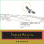 Santa Alicia Cabernet Sauvignon Maipo Reserva 2014 Front Label