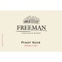 Freeman Sonoma Coast Pinot Noir 2012 Front Label