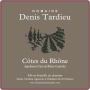 Denis Tardieu Cotes du Rhone 2011 Front Label