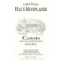 Chateau Haut-Monplaisir Cahors 2012 Front Label
