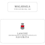 Malabaila Langhe Favorita 2013 Front Label