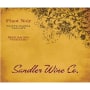 Sandler Wine Co. Bien Nacido Vineyard Pinot Noir 2011 Front Label