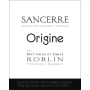 Matthias et Emile Roblin Sancerre 2013 Front Label