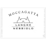 Moccagatta Langhe Nebbiolo 2013 Front Label