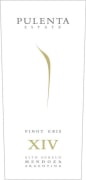 Pulenta XIV Pinot Gris 2014 Front Label