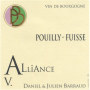 Daniel & Julien Barraud Pouilly-Fuisse Alliance Vieilles Vignes 2013 Front Label