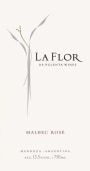 Pulenta La Flor Malbec Rose 2015 Front Label