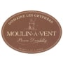 Domaine Les Gryphees Moulin a Vent 2013 Front Label