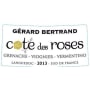 Cote des Roses Rouge 2013 Front Label