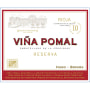 Bodegas Bilbainas Vina Pomal Reserva 2010 Front Label