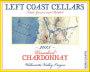 Left Coast Cellars Unoaked Chardonnay 2013 Front Label