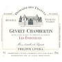 Philippe Livera Gevrey-Chambertin Evocelles 2012 Front Label